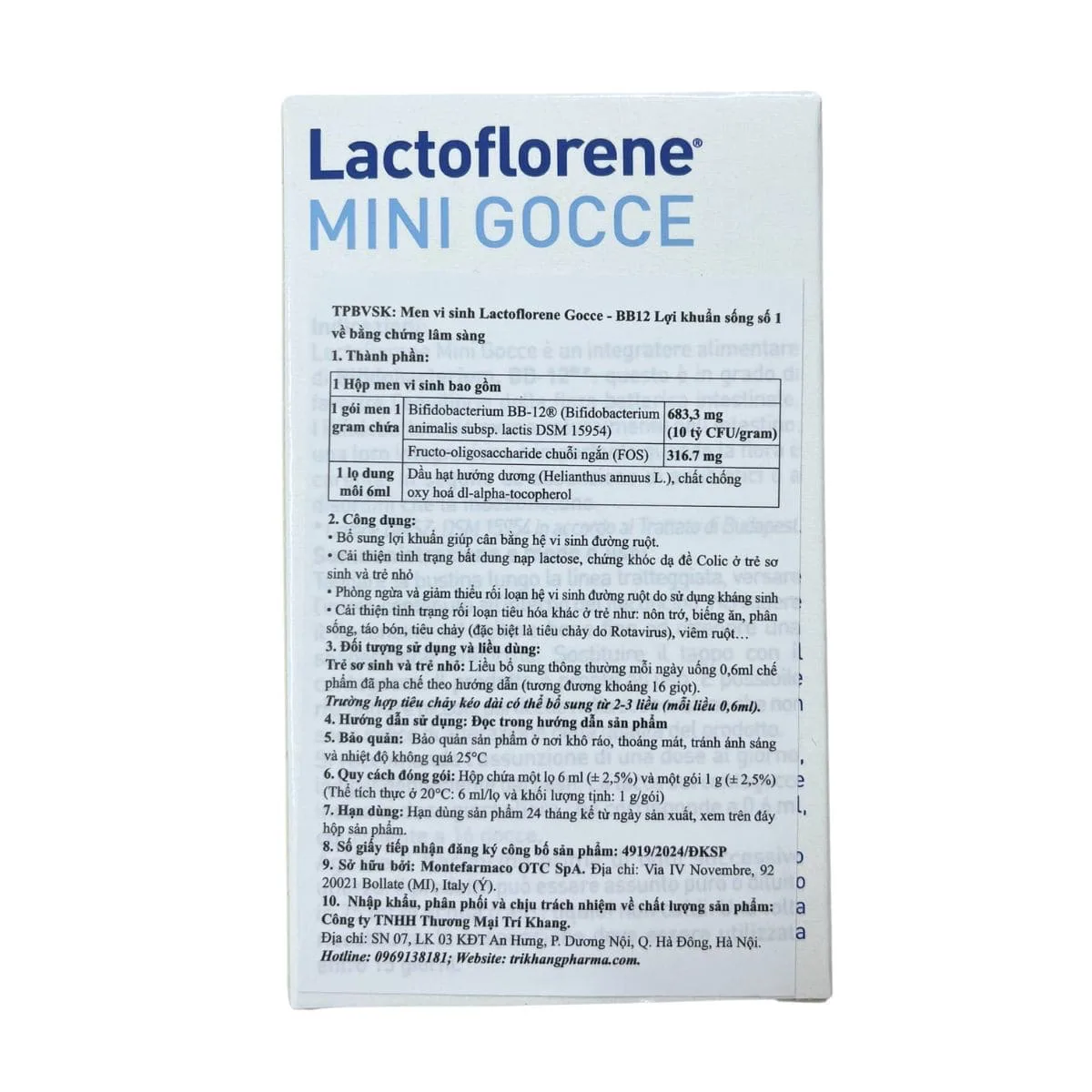Lactoflorene
