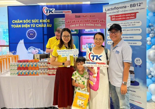 Trí Khang Pharma đồng hành cùng Nana Baby tổ chức thành công Festival Mẹ bầu và Em bé 2024 tại Bình Định Trí Khang Pharma đồng hành cùng Nana Baby tổ chức thành công Festival Mẹ bầu và Em bé 2024 tại Bình Định