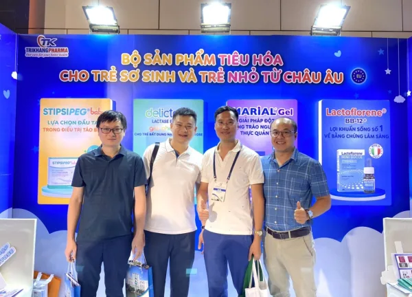 Gần 1000 đại biểu tham dự sự kiện Hội nghị Nhi khoa Bệnh viện Nhi TW và tham quan gian trưng bày của Trí Khang Pharma