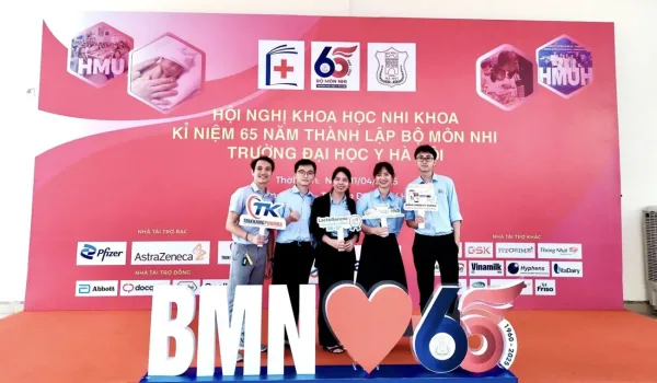 Trí Khang Pharma đồng hành cùng Hội nghị Khoa học Nhi khoa – Kỷ niệm 65 năm thành lập Bộ môn Nhi, Trường Đại học Y Hà Nội