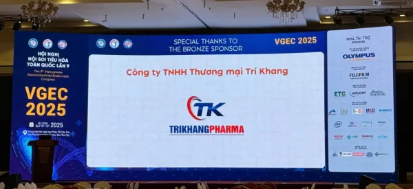 Trí Khang Pharma đồng hành cùng Hội nghị Nội soi Tiêu hóa Toàn quốc lần thứ 9 – VGEC 2025