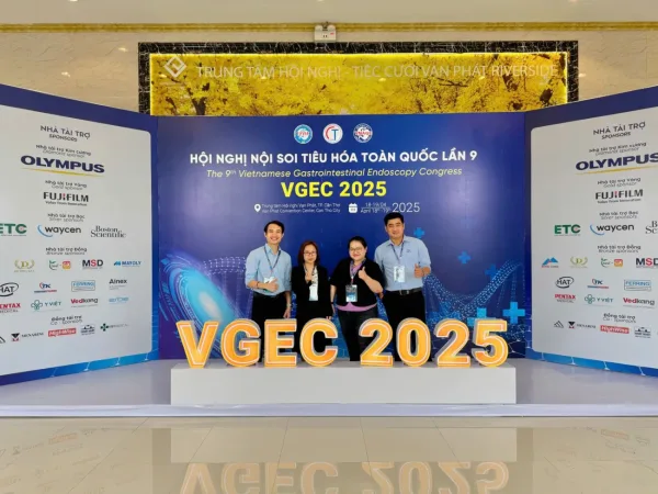 Trí Khang Pharma đồng hành cùng Hội nghị Nội soi Tiêu hóa Toàn quốc lần thứ 9 – VGEC 2025