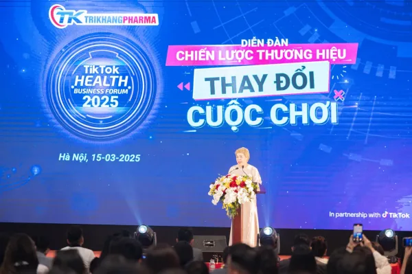 Bứt phá doanh số ngành dược từ “TikTok Health Business Forum 2025” của Trí Khang Pharma