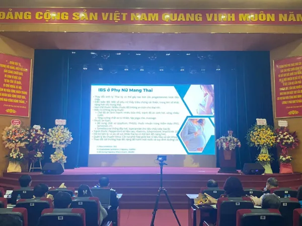 Trí Khang Pharma đồng hành cùng Hội nghị Khoa học Thường niên lần thứ 30 – Hội Tiêu hóa Hà Nội
